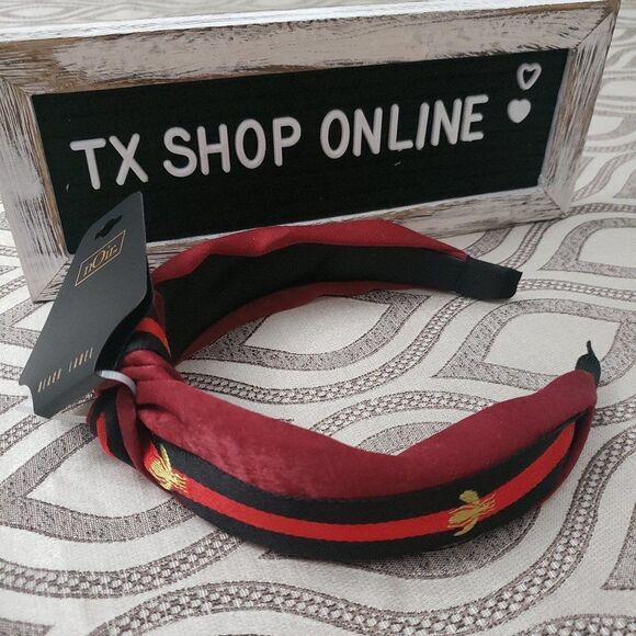 Bee Fashion Designer twist headband NOIR - Picture 3 of 5